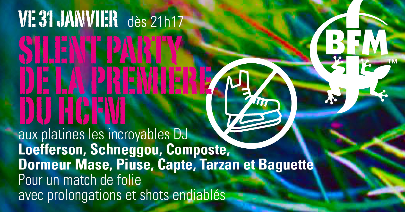 Silent party du HCFM